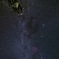雲ハケ待ち中に見上げた星空