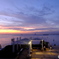 海ほたるの夕日
