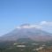 十里木高原展望台から見た富士山
