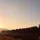 夕陽とタマゴ