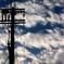 電柱と空