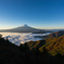 Sea of cloud and autumn