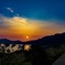 夏の夕焼け