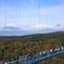 三島スカイウォーク展望台から見た富士山