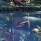 水面に浮かぶ紅葉