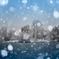 雪光の湖