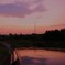 ワーゲンに映る夕焼け