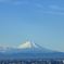 冬晴れの富士