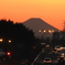 富士山夕景