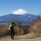 富士を仰ぎ見て 最高のハイキング