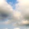 煙突と雲