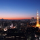 東京タワーの夕景