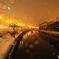猛吹雪の小樽運河～クリスマスイブ～
