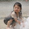 水遊び　夏まで待てない