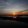 台湾 台南 七股の夕日