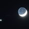 月と金星