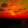 2017年初夕日…