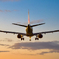 evening airport