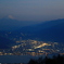 富士と夜景