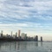 the dusk of Chicago