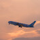 夕焼け空に向かって...