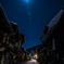月夜の奈良井宿