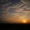2017年１月20日の夕日その２