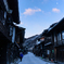 奈良井宿の朝