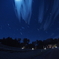 雲のオーロラ