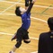 渾身のトス