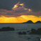黒嶋の夕景