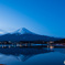 河口湖大橋と富士
