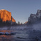 Sunset at Valley View Yosemite