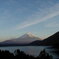 本栖湖夕照