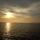 潮と夕暮れと