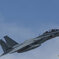 今年初の瀬長島　F-15