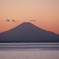海越しの富士山