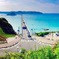 初の角島大橋にて！