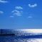 海風に吹かれて…