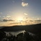 的矢湾の夕日