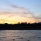 利根川から観る夕焼け