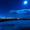 月と夜景