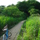 自転車で自然公園に