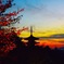 高台寺からの夕景