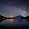 星夜の本栖湖