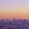 新宿の夕景