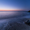 夜明け前の海岸