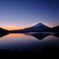 静寂の本栖湖