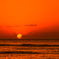 ハワイの夕暮れ