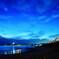 夜の青空